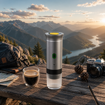 Cafetera Portátil 3 en 1 autocalentable